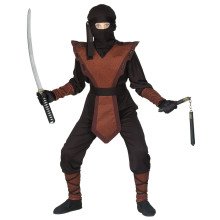 Brown Ninja Rover Kostüm Junge Jungen