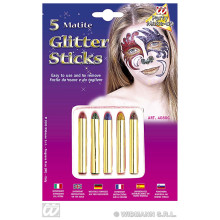 5 Glitter -Sticks Set