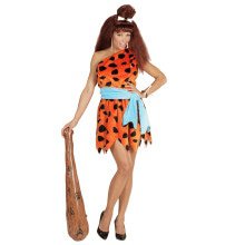 Flintstones Frau Steinzeit Kostüm Damen