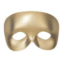 Klassische Augenmaske Phantom, Gold