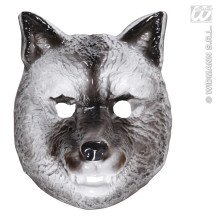 Plastikkindermaske Wolf