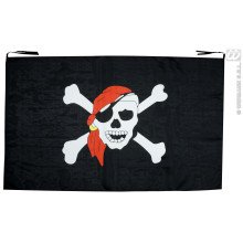 Piratenflagge 130x80 Zentimeter