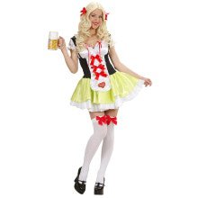 Bayerisches Biermädchen Minnie Kostümfrau Damen