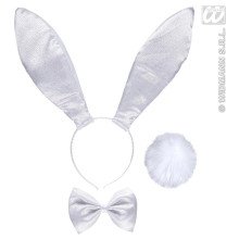 Kleiderset Bunny Glitter Weiß