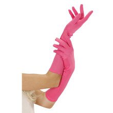 Handschuh Langes Neon, Rosa