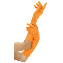 Handschuh Langer Neon, Orange