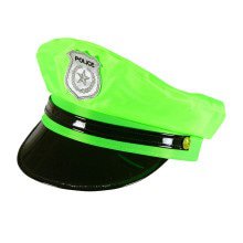 Fantasia Police Pet Neon Green