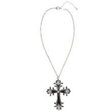 Horrorkette Schwarzes Kreuz, Strass