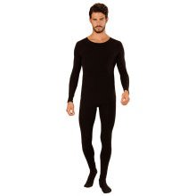 Unicolor Bodysuit Schwarz Herrenkostüm