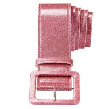 Glamourgürtel Glitzer 120 Zentimeter, Rosa