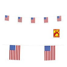 Country Theme Flag Line 6mtr, USA