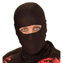 Schwarze Ninja -Maske, Erwachsener