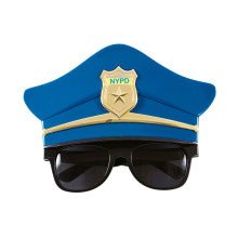 Kupferbrille Mit Polizeikappe