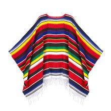 Oraler Hombre Mexikanischer Poncho