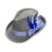 Oktoberfest Männer Bayerische Fedora Mit Blue Springs