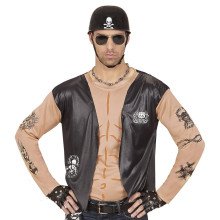 Biker -Shirt Motorman Herren