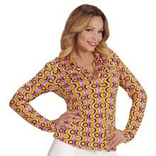 Groovy Gina 70s Ladies Shirt, Lps Damen