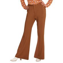 Groovy Gwendolyn 70s Damenhosen, Braun