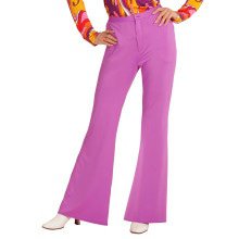 Groovy Gwendolyn 70s Damenhosen, Lila