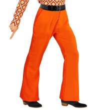 Groovy Gandalf 70er Männerhose, Orange Herren