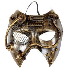 Steampunk -Maske, Kupfermechanik