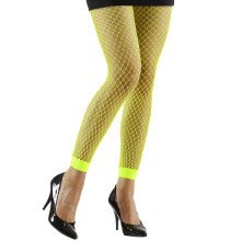 Grundlegende Fischereinetz -Leggings Grün Damen