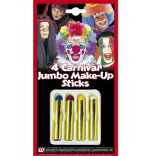 Face -Was -Face Pins Jumbo, 4 -Set Von 4