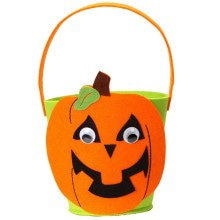 Trick Oder Treat Bag Kürbis Mit Rollenden Augen