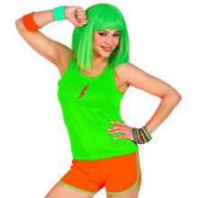 Sportliche Hotpants Neon Oranje Damen