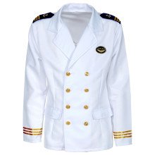 Jacke Captain Passagierschiff Luxuskreuzfahrt Herren