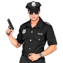 Polizist Der Uniformhemd Herren