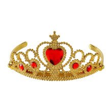 Gold Tiara Mit Roten Steinen Prinzessin