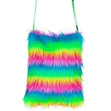 Oer Handtasche Hol Bewohner Neon Berenvel Regenboog