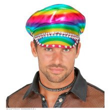 Rennen Zur Rainbow Biker Cap