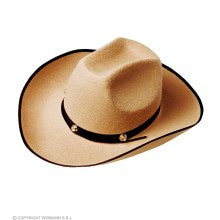 Cowboyhut Billie Vilt Beige