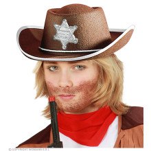 Sheriff Liam Cowboy Hat Kind Braun