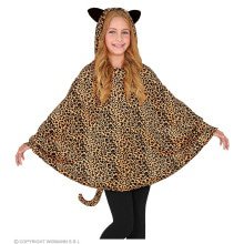 Lazy Leopard Poncho Kind für Kinder