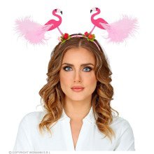 Fun Rosa Flamingo Diadem