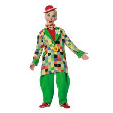 Funky Funk Clown Junge Kostüm für Jungen