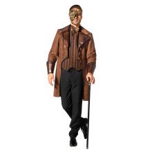 Steampunk -Jacke Schlange Herren