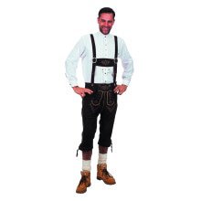 Long Lederhose Karl-Heinz Schwarz Herren