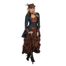 Steampunk Sally Wild Wild West West Damenkostüm