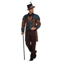 Steampunk Jacket Industrial Herrenkostüm