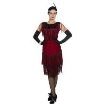 Tödliche Flapper Fabienne 20s 20s Damenkostüm