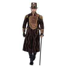 Steampunk Jacke Satin Shine Officer Herren