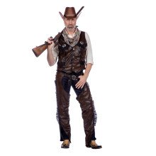 Cowboy Chaps Wilde Mustang Herrenkostüm