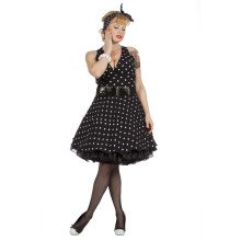 Rockabilly -Kleid Dottie Dance Dame Damenkostüm