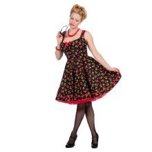 Rockabilly Kleid Fruchtige Frau Damen