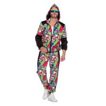 Tracksuit Strip Pop Art Unisex Kostüm